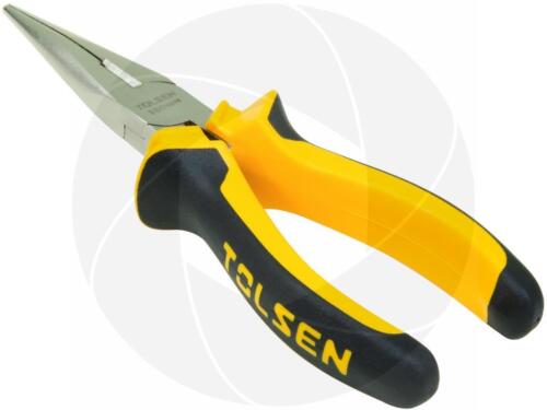 TOLSEN Long Reach Needle Nose Pliers 160mm 6 Inch Wire Precision Cutting Tool