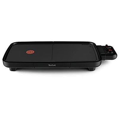 Tefal CB642840 Grill 8 Portion Plancha Booster Health Cooking Grill 2200w Black