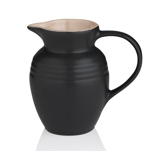 Le Creuset Stoneware Breakfast Jug - Satin Black