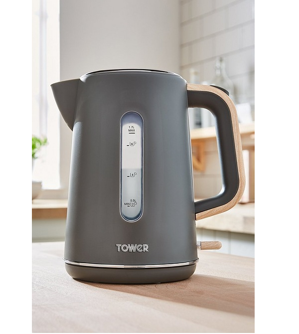 Tower Scandi 1.7L Grey Kettle