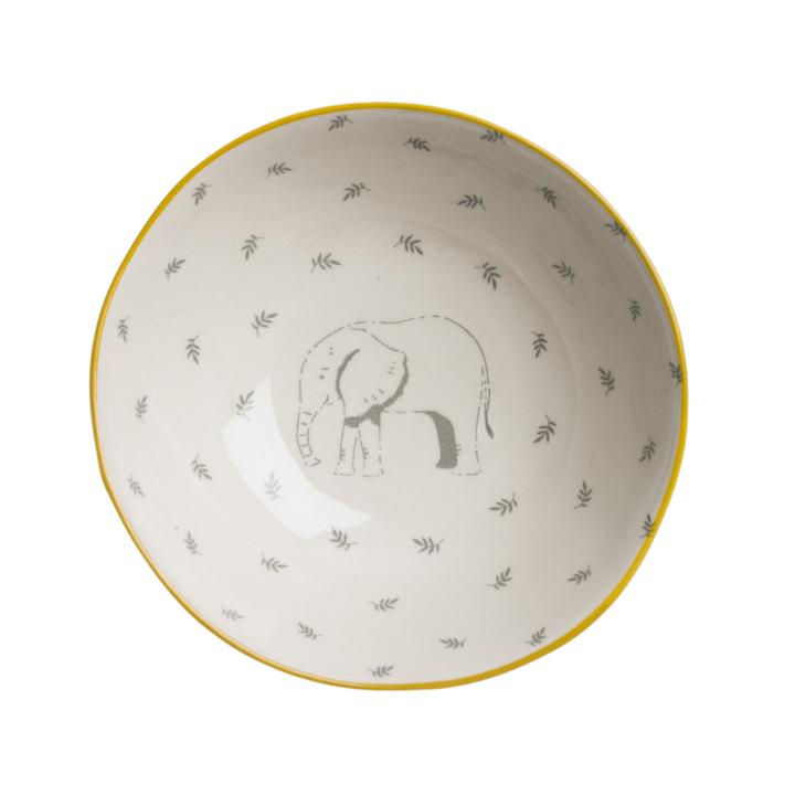 Sophie Allport Elephant Stoneware Nibbles Bowl