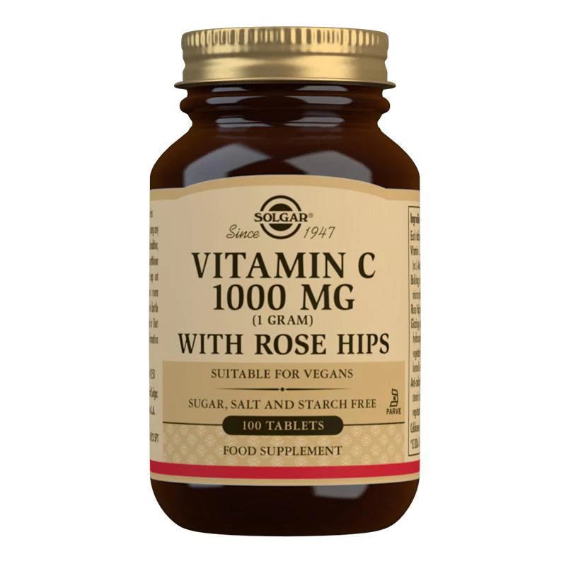 Solgar Vitamin C with Rose Hips 1000mg