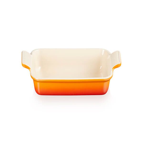 Le Creuset Stoneware Heritage Small 19cm Rectangular Dish - Volcanic