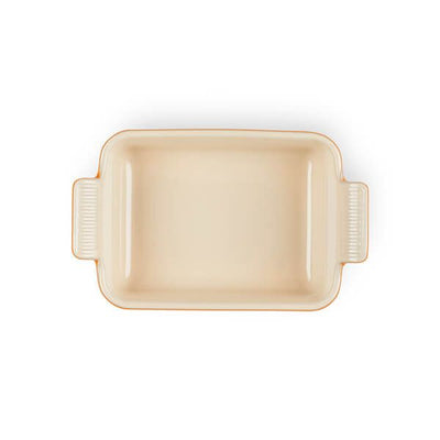 Le Creuset Stoneware Heritage Small 19cm Rectangular Dish - Volcanic