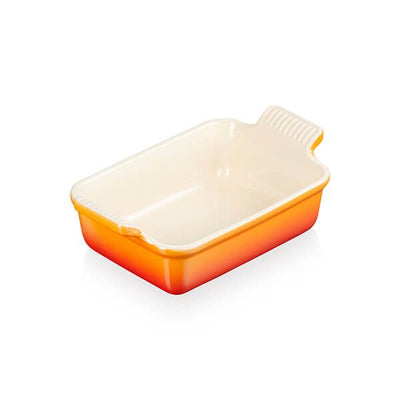 Le Creuset Stoneware Heritage Small 19cm Rectangular Dish - Volcanic