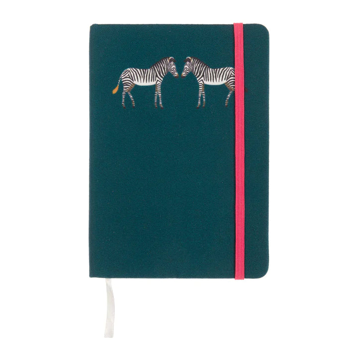 Sophie Allport Zebra Small Fabric Notebook
